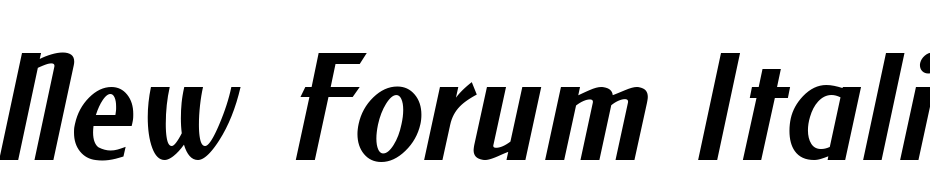 New Forum Italic Font Download Free